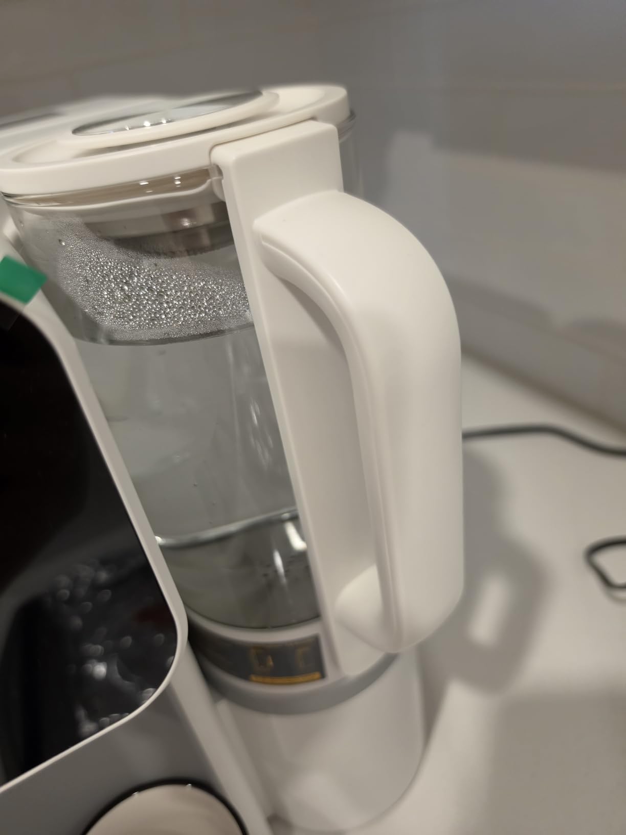 Waterdrop M6SL Mineral Reverse Osmosis Water Filter Countertop, Room-Temp | Glass Pitcher, NSF/ANSI 58 Certified, 8-Stage RO Filtration System, Reduce PFAS/TDS, 3:1 Pure to Drain, Installation-Free customer photo 1