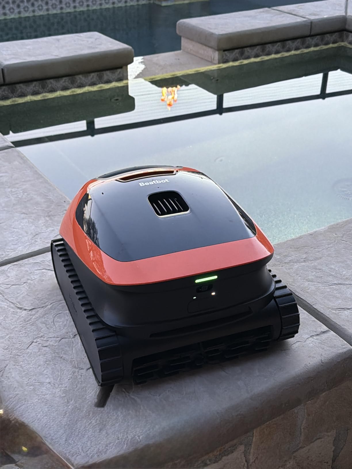 Beatbot Sora 30 Pool Vacuum, Floor & Wall & Waterline & Platform Cleaning, 6800GPH Power, Smart Parking, 300Min Runtime, 5L Capacity, for Above & In-Ground Pools 3229 sq.ft, Deep Blue customer photo 2