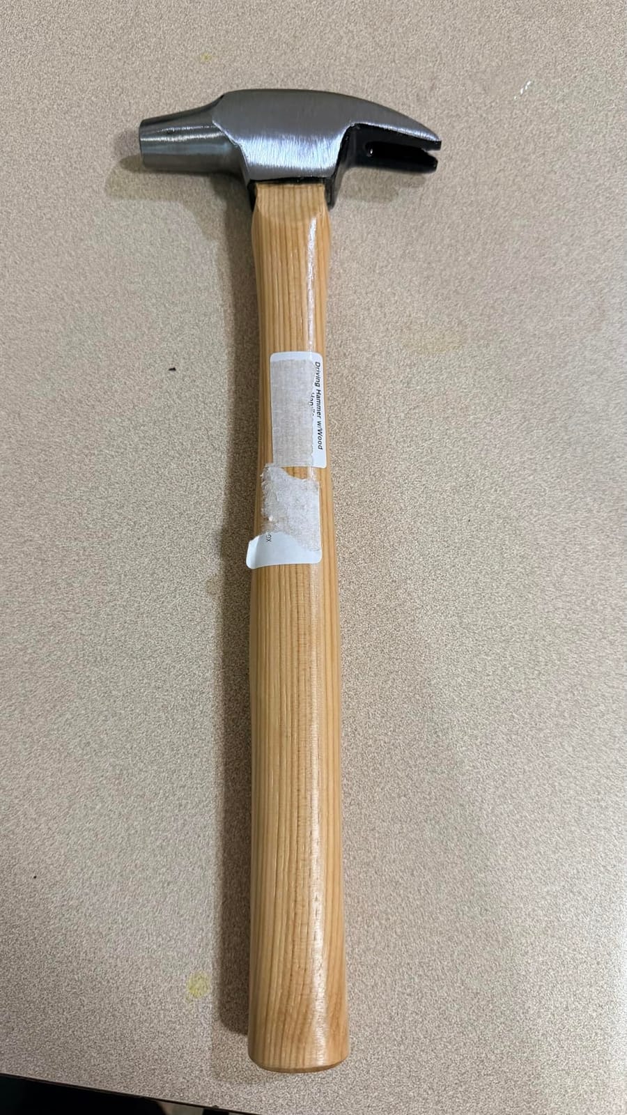 Jeffers Equine Farrier Driving Hammer for Horses - Wooden Handle Horseshoe Hammer, Livestock Tool for Hoof Care, Shoeing, Trimming, Nails, Horseshoes, Equestrian Supplies, Steel Head, Toolbox customer photo 1