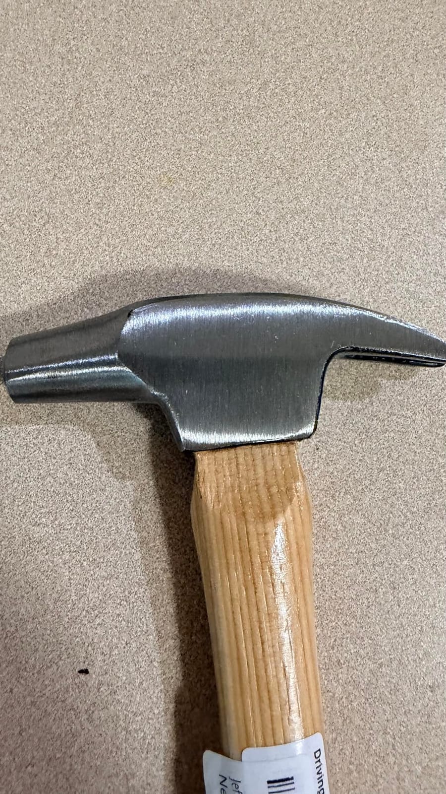 Jeffers Equine Farrier Driving Hammer for Horses - Wooden Handle Horseshoe Hammer, Livestock Tool for Hoof Care, Shoeing, Trimming, Nails, Horseshoes, Equestrian Supplies, Steel Head, Toolbox customer photo 2