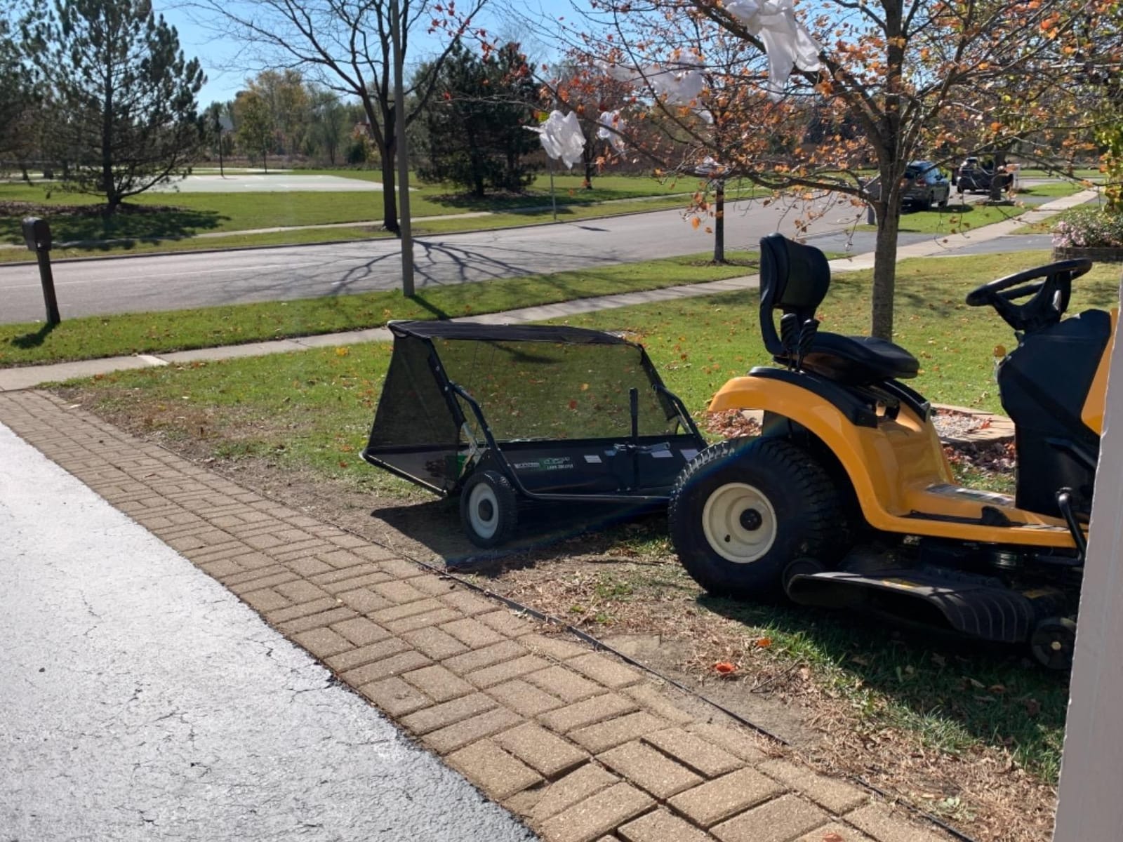 Yard Commander - 52-Inch Tow-Behind Lawn Sweeper, 10