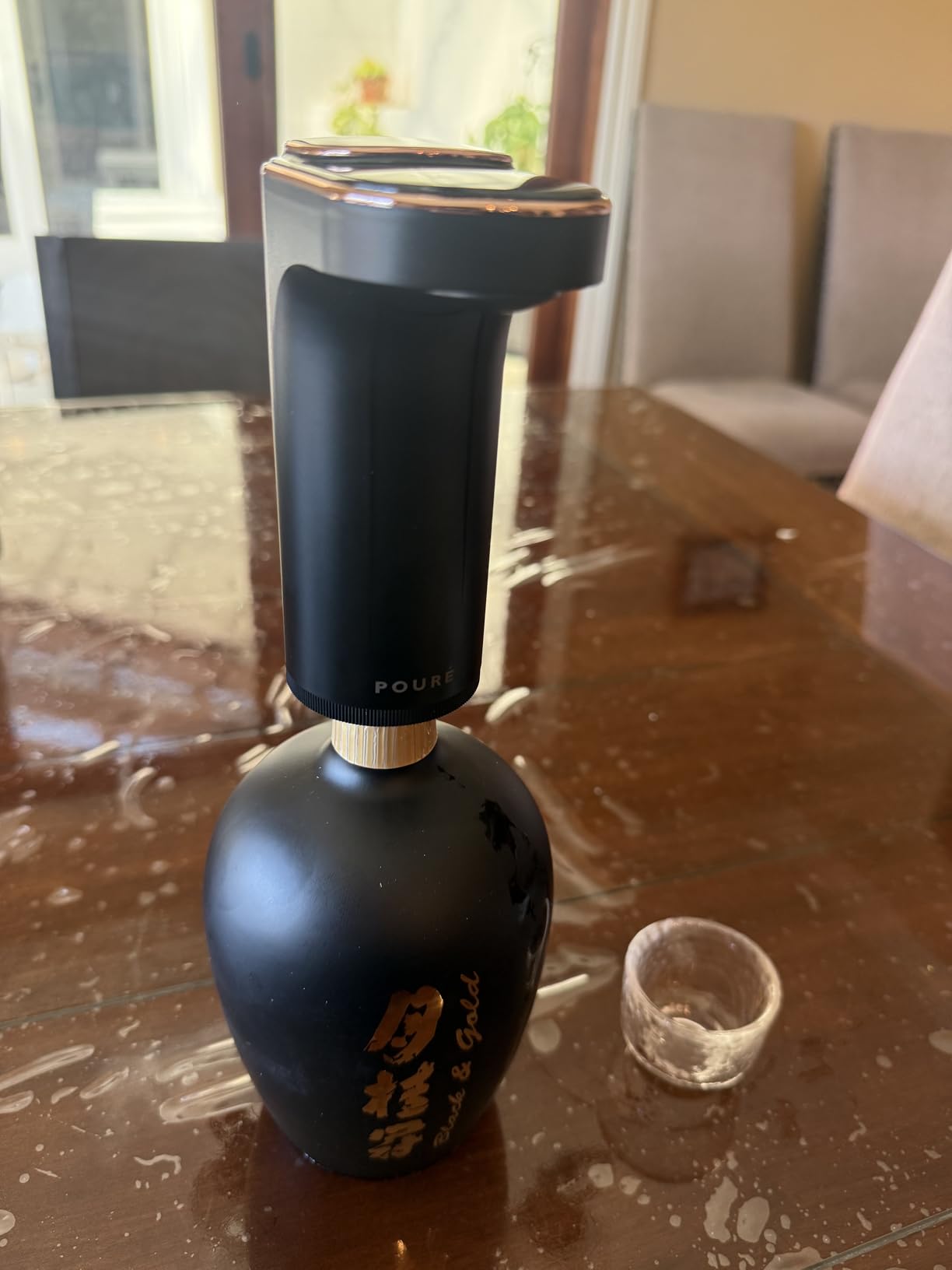 5-in-1 Electric Wine Dispenser Aerator | Automatic Pourer Decanter Spout | Smart Liquor & Whiskey Pump | LED Touch Screen, Instant Aeration, One Touch Precision Pour 1-999mL | Birthday Gift Essential customer photo 2