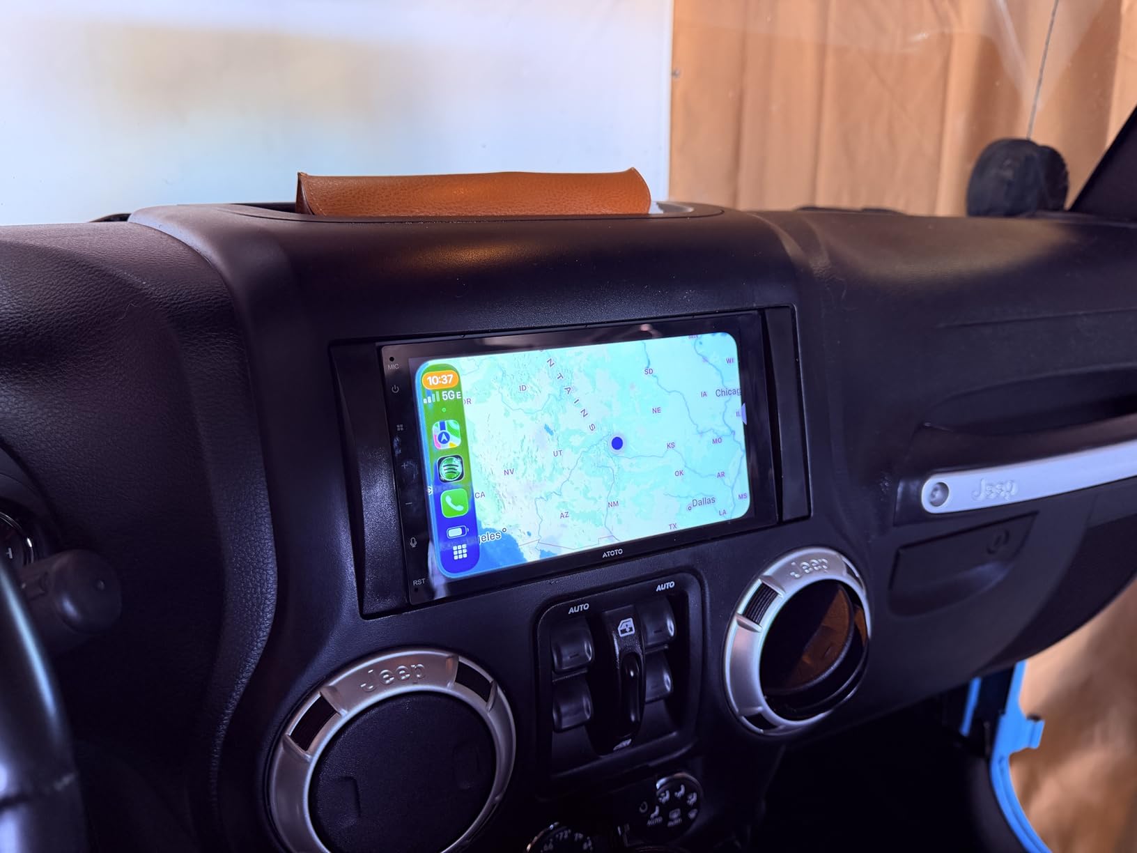 ATOTO S8L 7inch AI Android Double Din Car Stereo, w/OBD, 4G SIM+WiFi,4G+64G customer photo 1