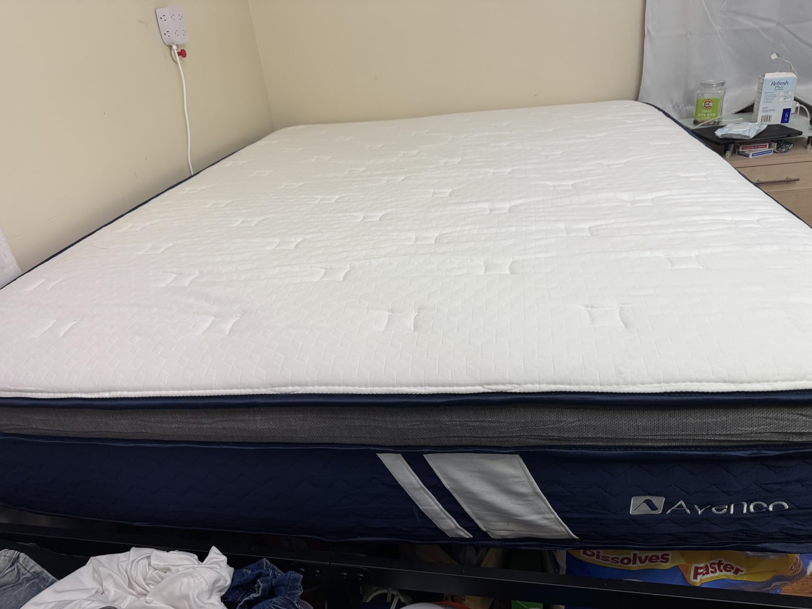 Avenco SyncDeep King Size Mattress 14 Inch, Firm Hybrid Cooling, Deep Sleep customer photo 1