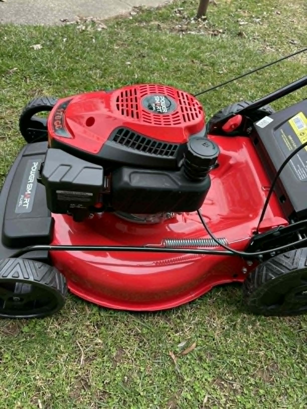 PowerSmart 22-Inch Self Propelled Gas Lawn Mower, 170cc 4-Cycle OHV Engine, 3-in-1 Mulch/Bag/Rear Discharge, 6 Cutting Heights customer photo 2