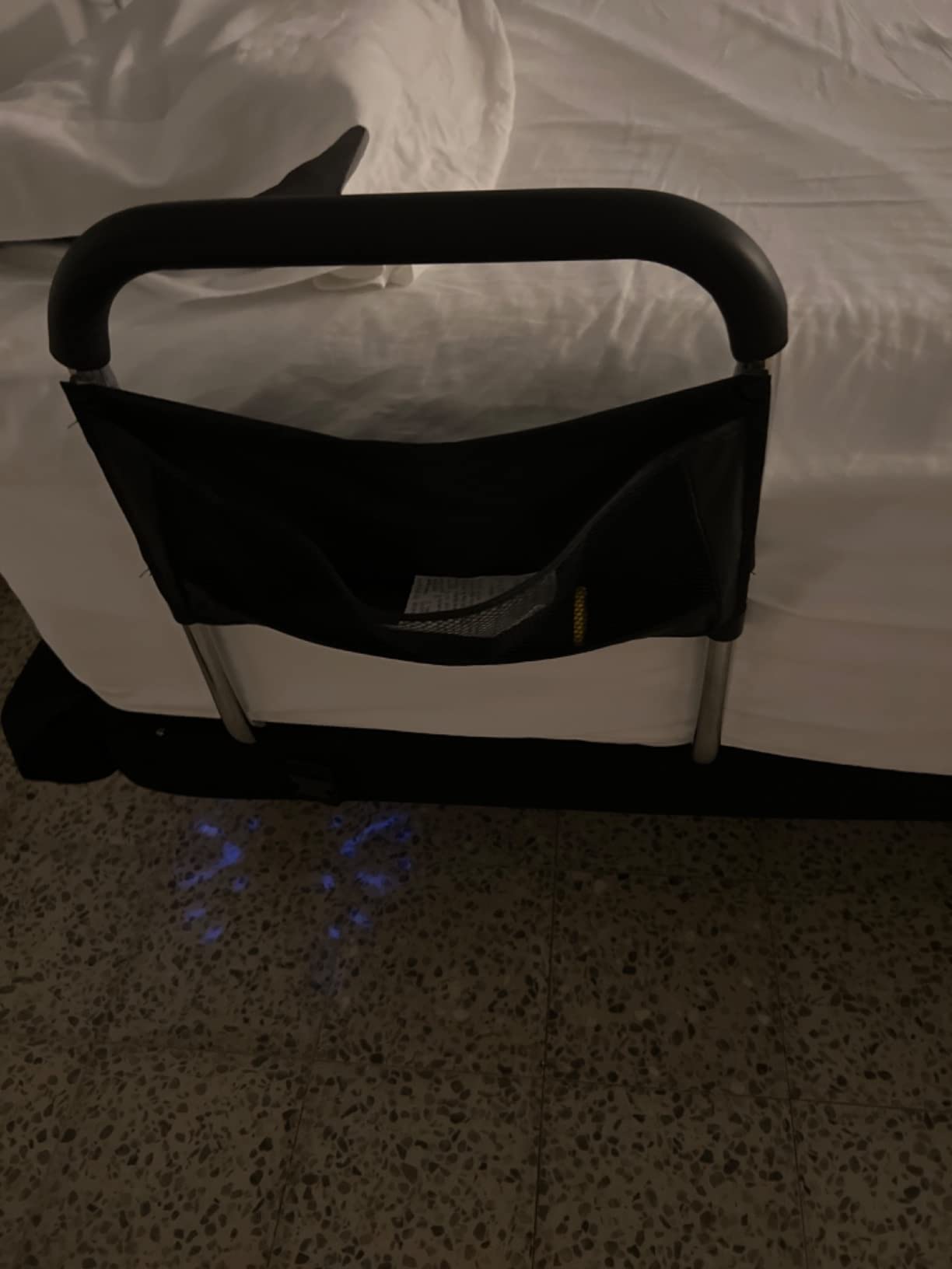 Medical king Bed Rails for Elderly Adults Safety Bed Assist Rails for Seniors with Adjustable Heights ASTM Approved Easy to get in or Out of Bed with Floor Support customer photo 2