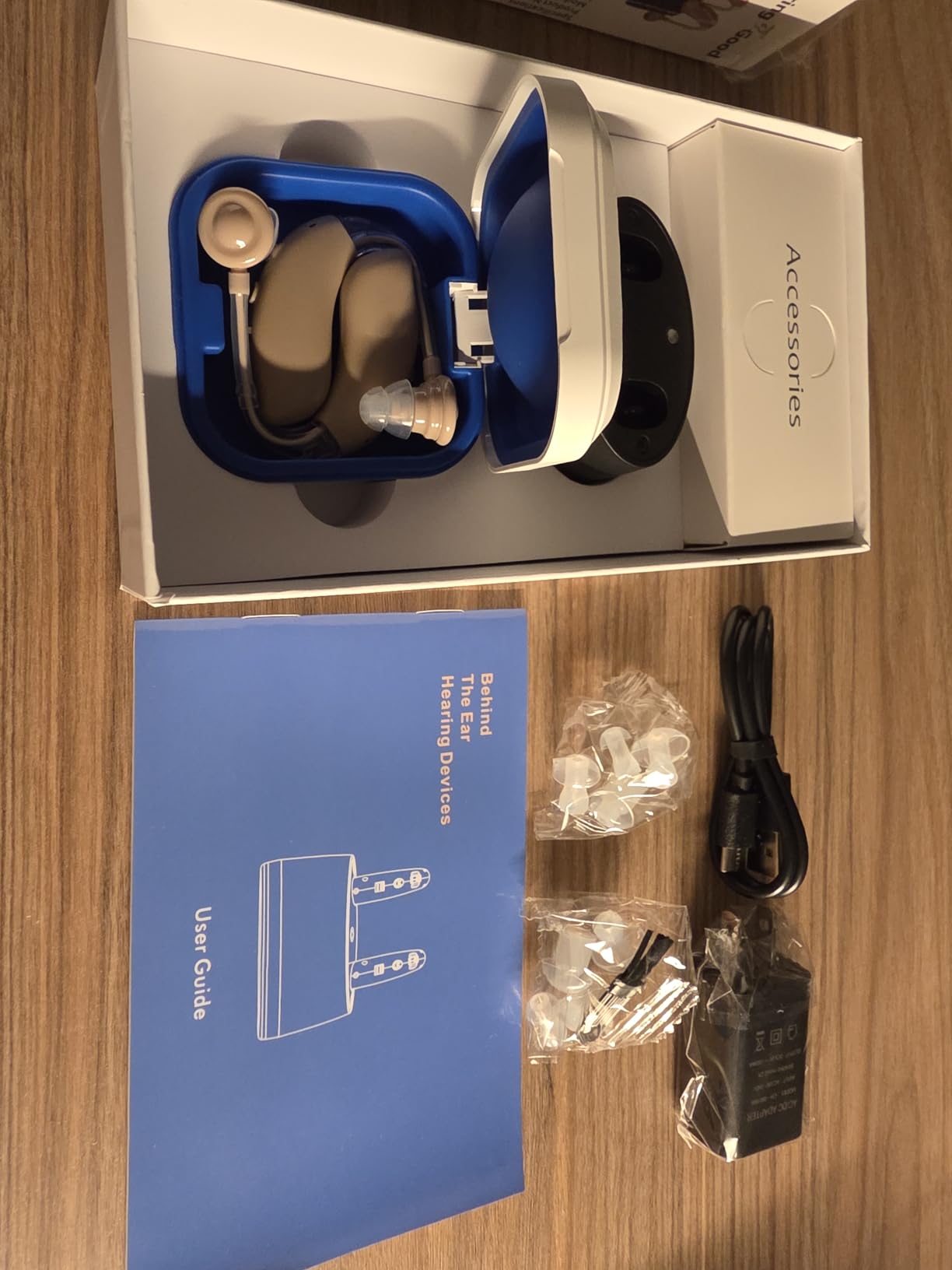 Rechargeable Digital Hearing Aids for Seniors, 2 Channel Ear Amplifier, Clear Sound Quality with Noise Cancellation, In Ear Hearing Aids, Invisible Sound Amplifier customer photo 2