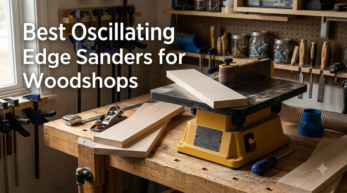 Best Oscillating Edge Sanders for Woodshops