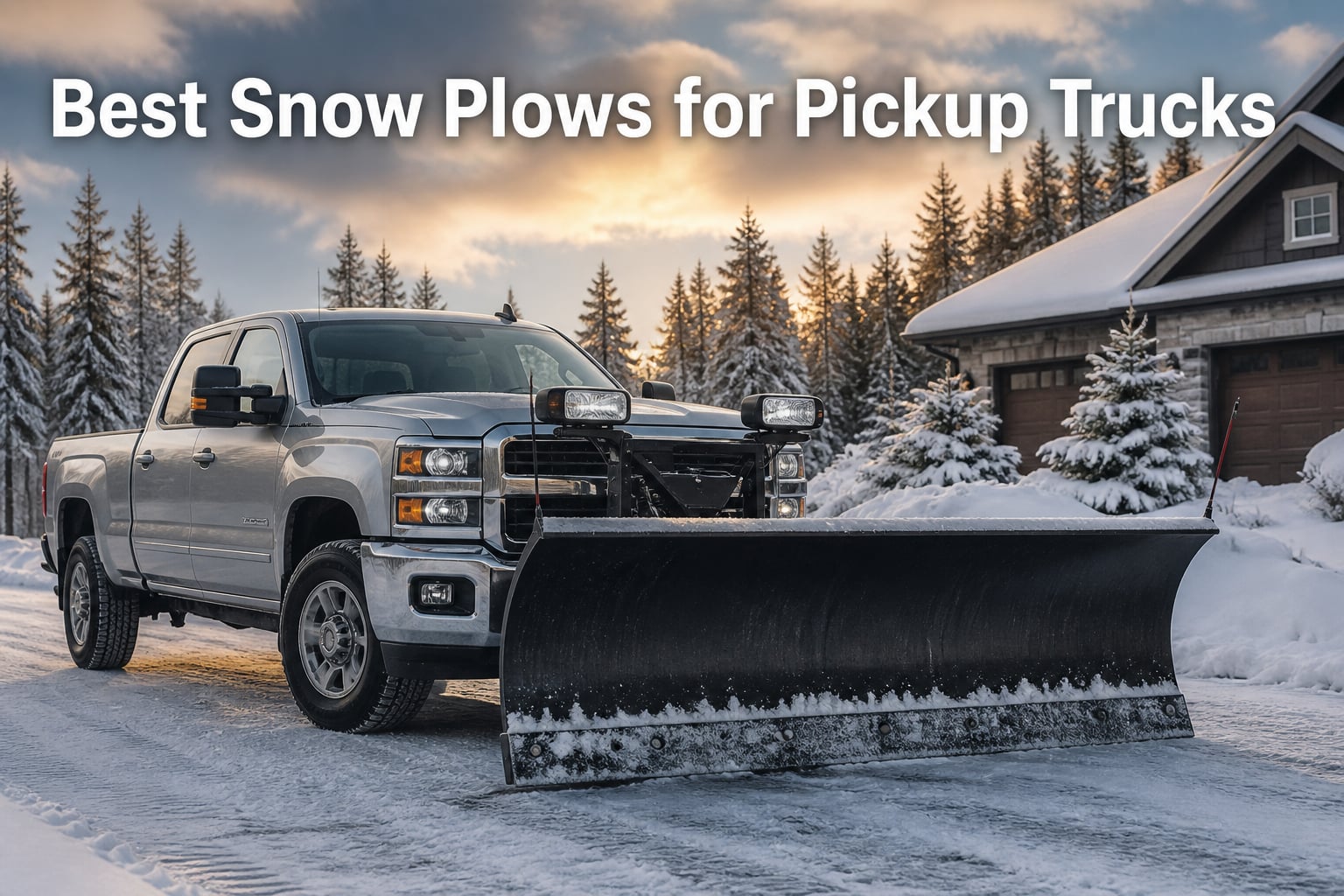 Best Snow Plows for Pickup Trucks
