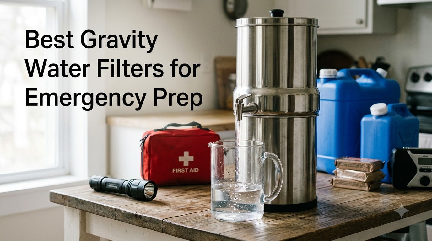 Best Gravity Water Filters for Emergency Prep
