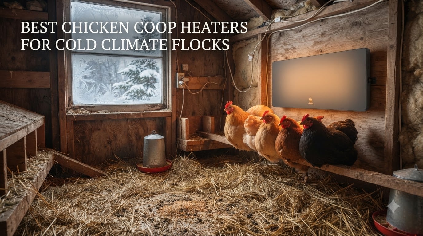 Best Chicken Coop Heaters for Cold Climate Flocks
