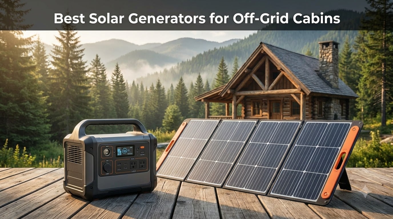 Best Solar Generators for Off-Grid Cabins
