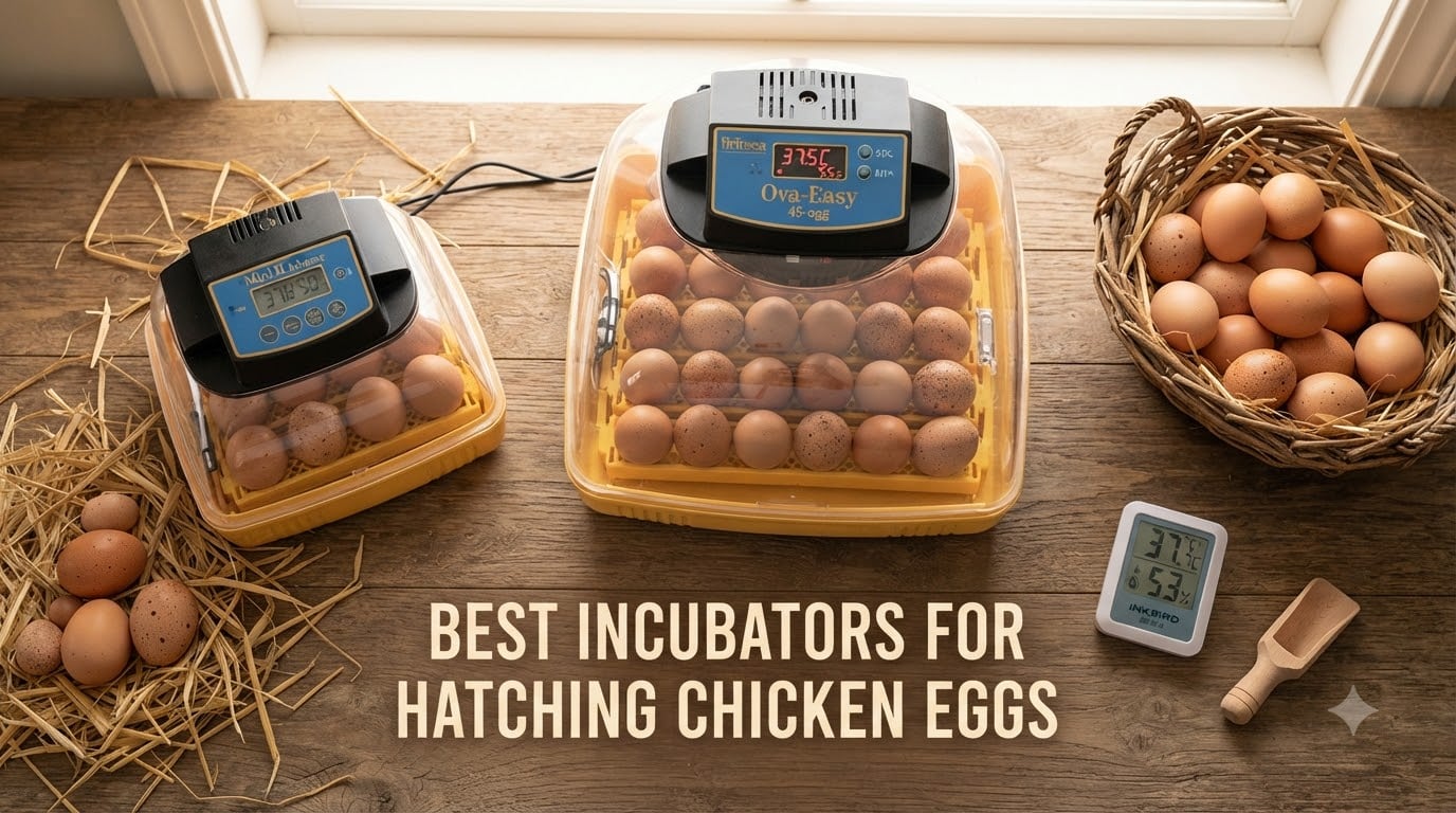 Best Incubators for Hatching Chicken Eggs