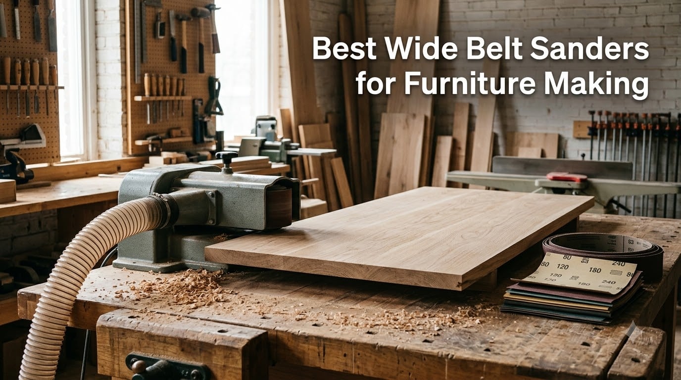 Best Wide Belt Sanders for Furniture Making