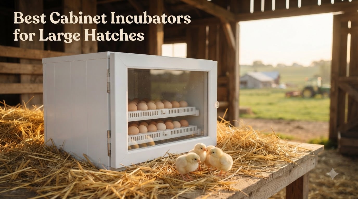 Best Cabinet Incubators for Large Hatches