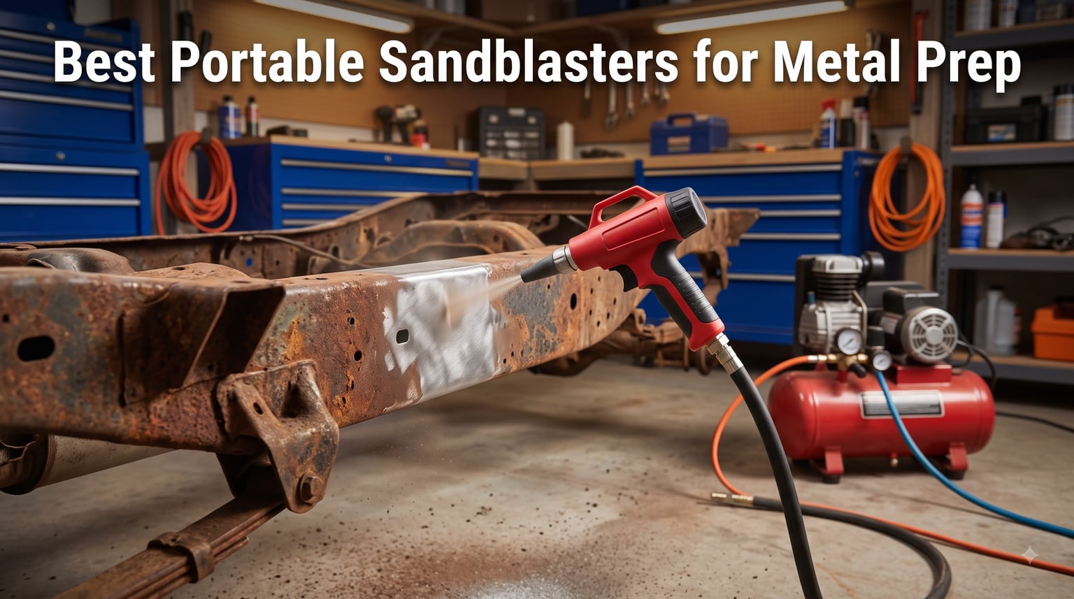Best Portable Sandblasters for Metal Prep