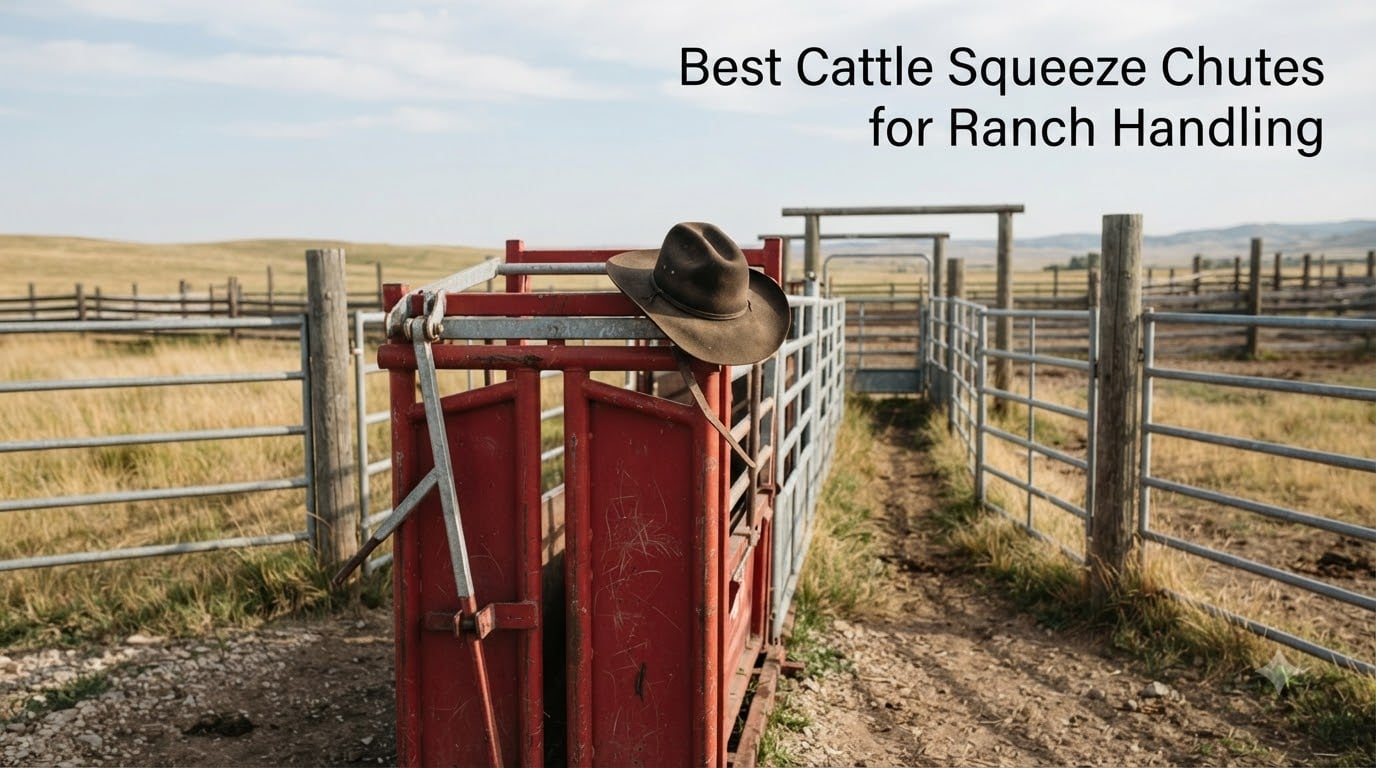 Best Cattle Squeeze Chutes for Ranch Handling