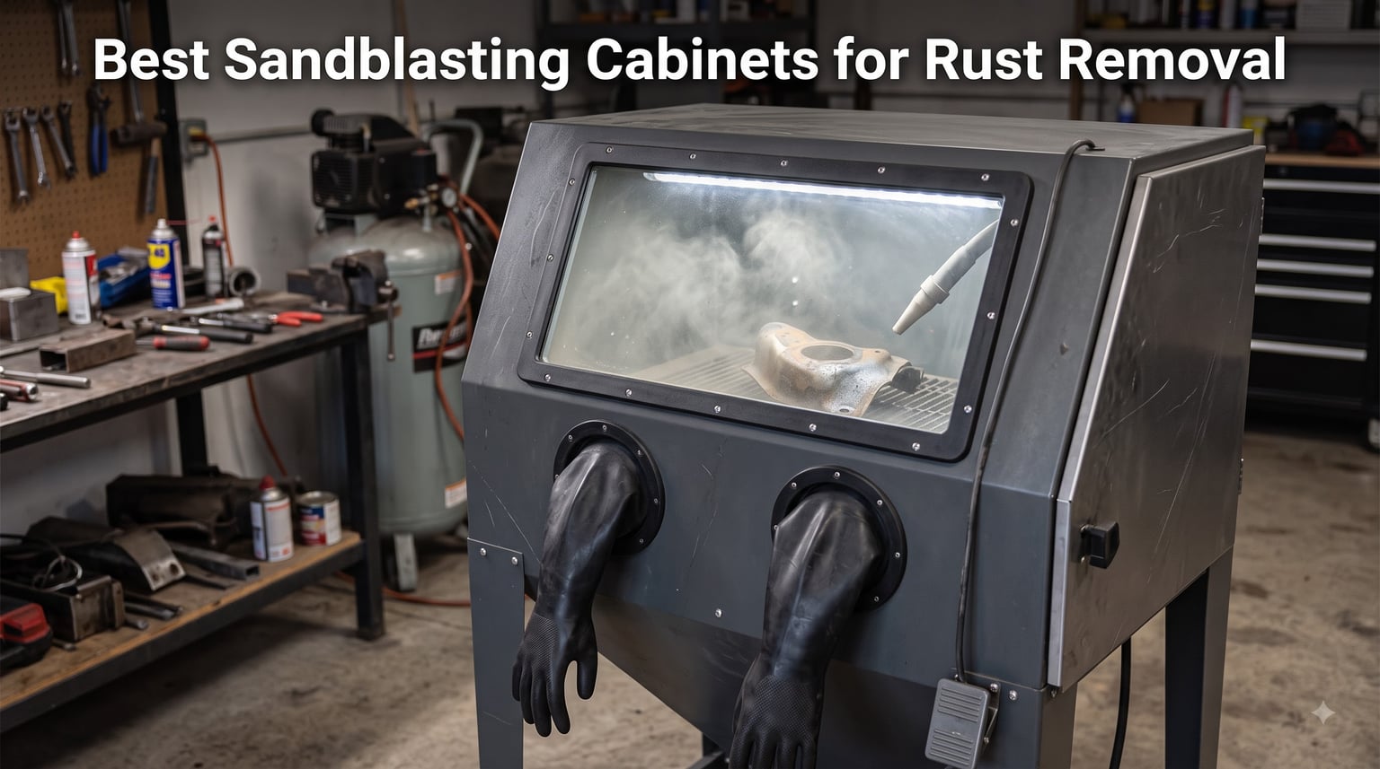 Best Sandblasting Cabinets for Rust Removal