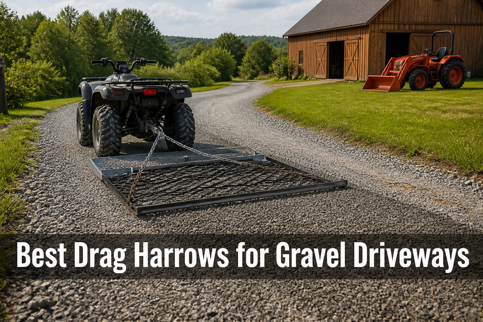 Best Drag Harrows for Gravel Driveways
