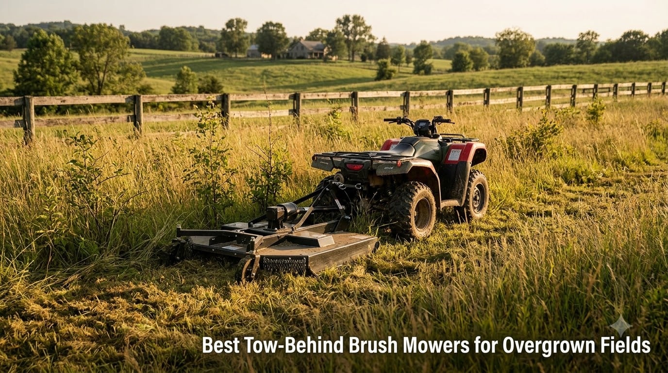 Best Tow-Behind Brush Mowers for Overgrown Fields