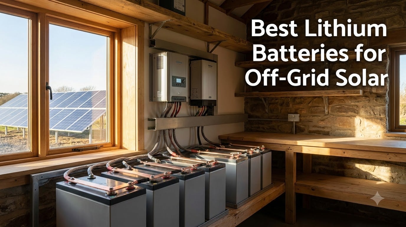 Best Lithium Batteries for Off-Grid Solar