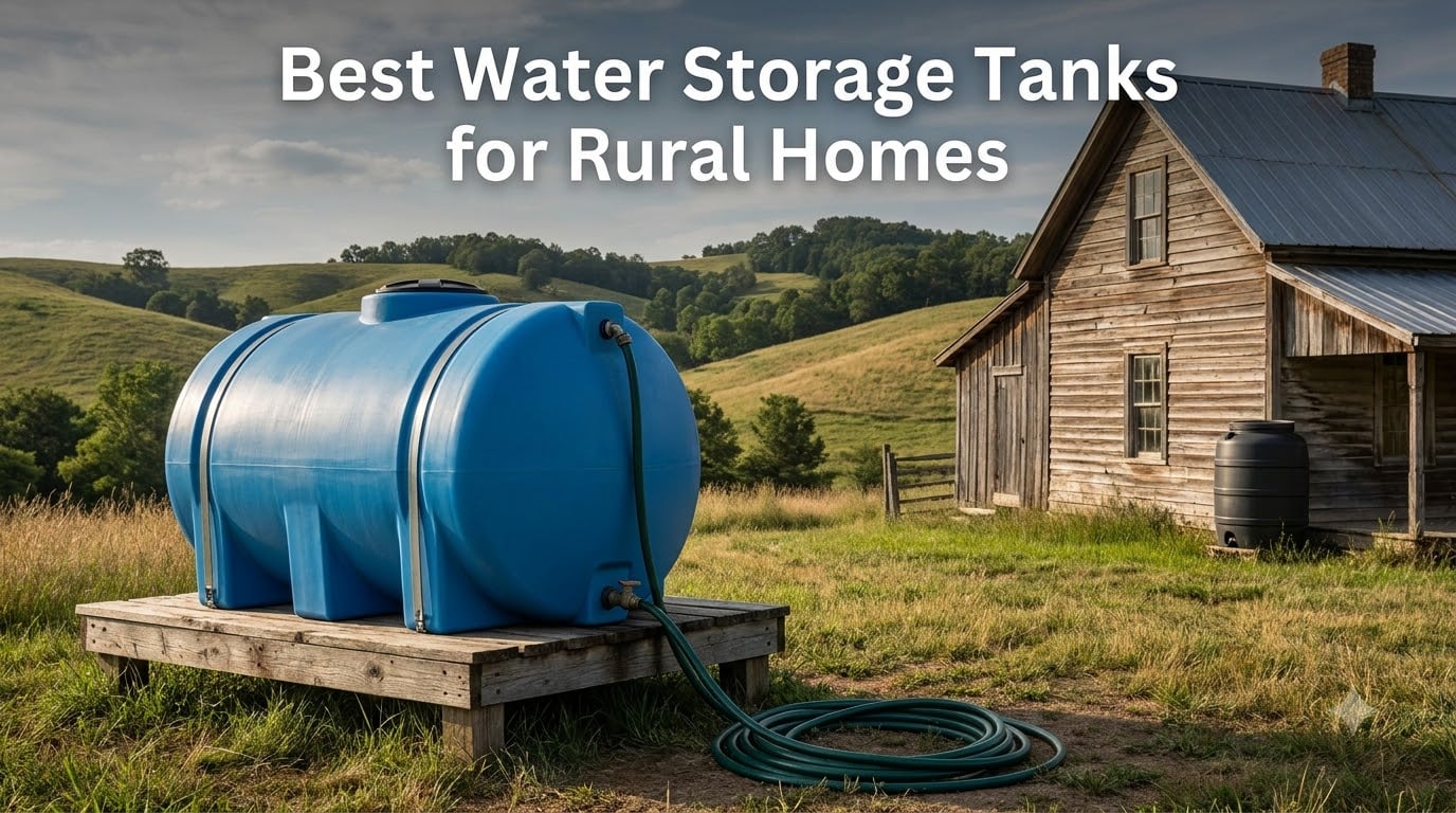 Best Water Storage Tanks for Rural Homes