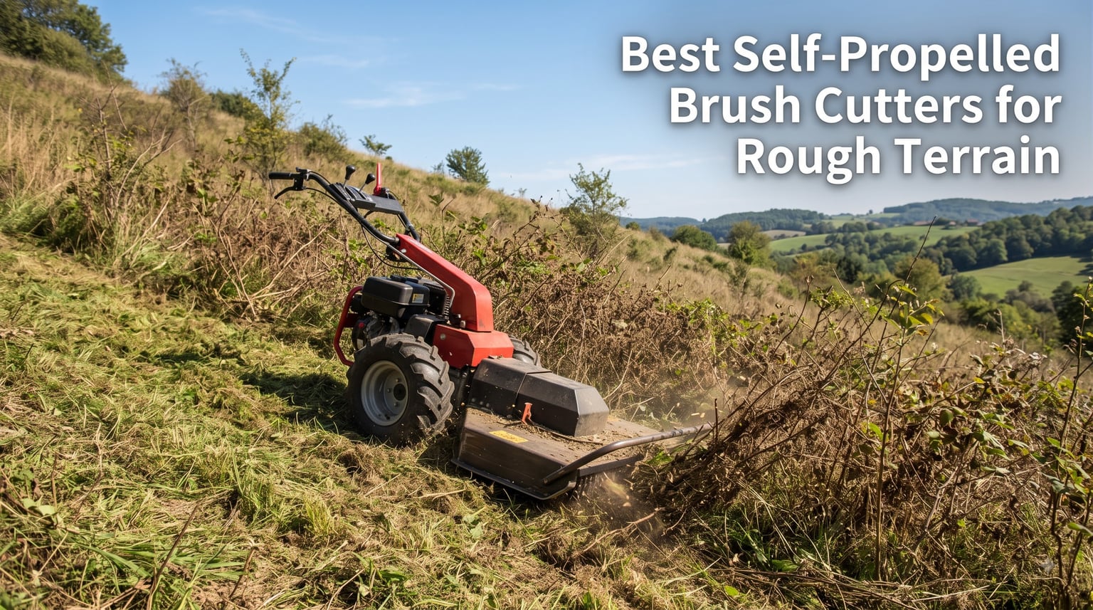 Best Self-Propelled Brush Cutters for Rough Terrain
