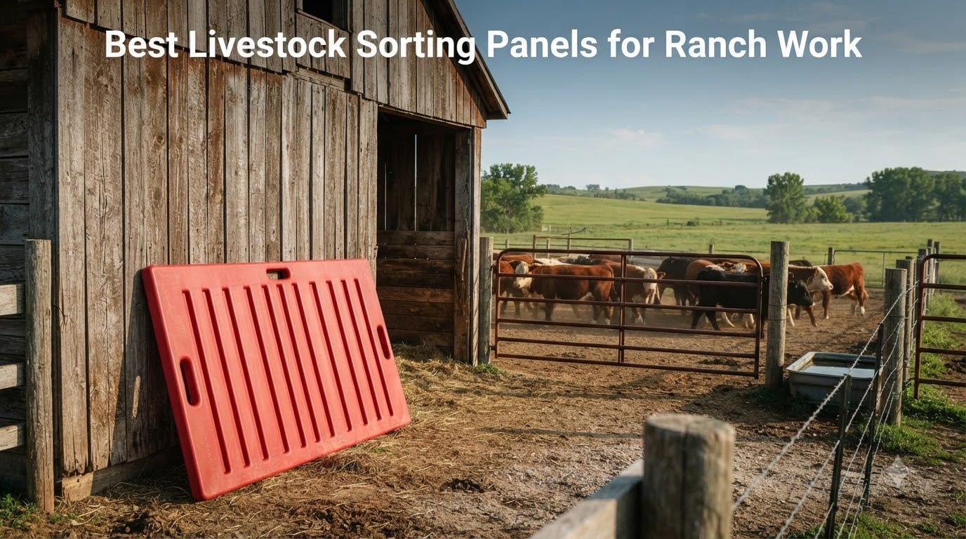Best Livestock Sorting Panels for Ranch Work