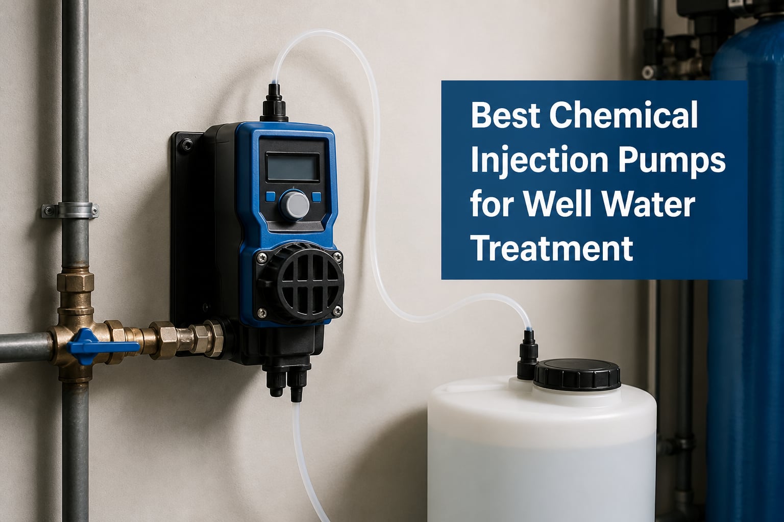 Best Chemical Injection Pumps for Well Water Treatment