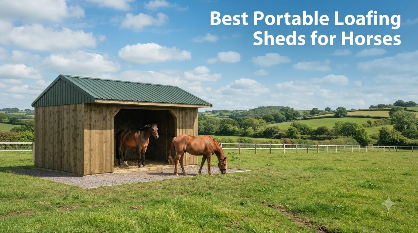 Best Portable Loafing Sheds for Horses