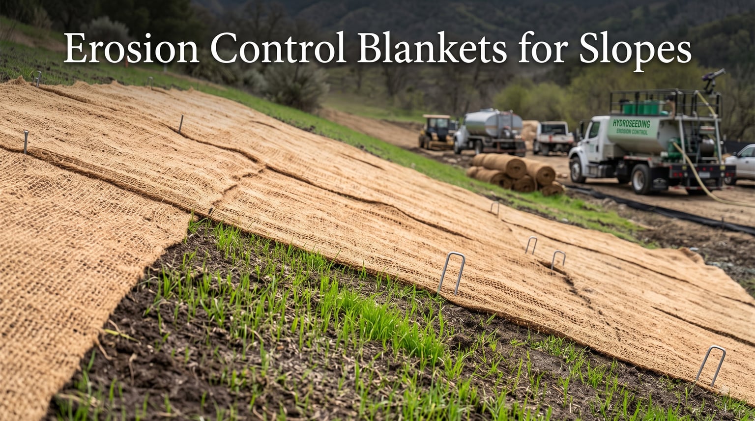 Best Erosion Control Blankets for Slopes