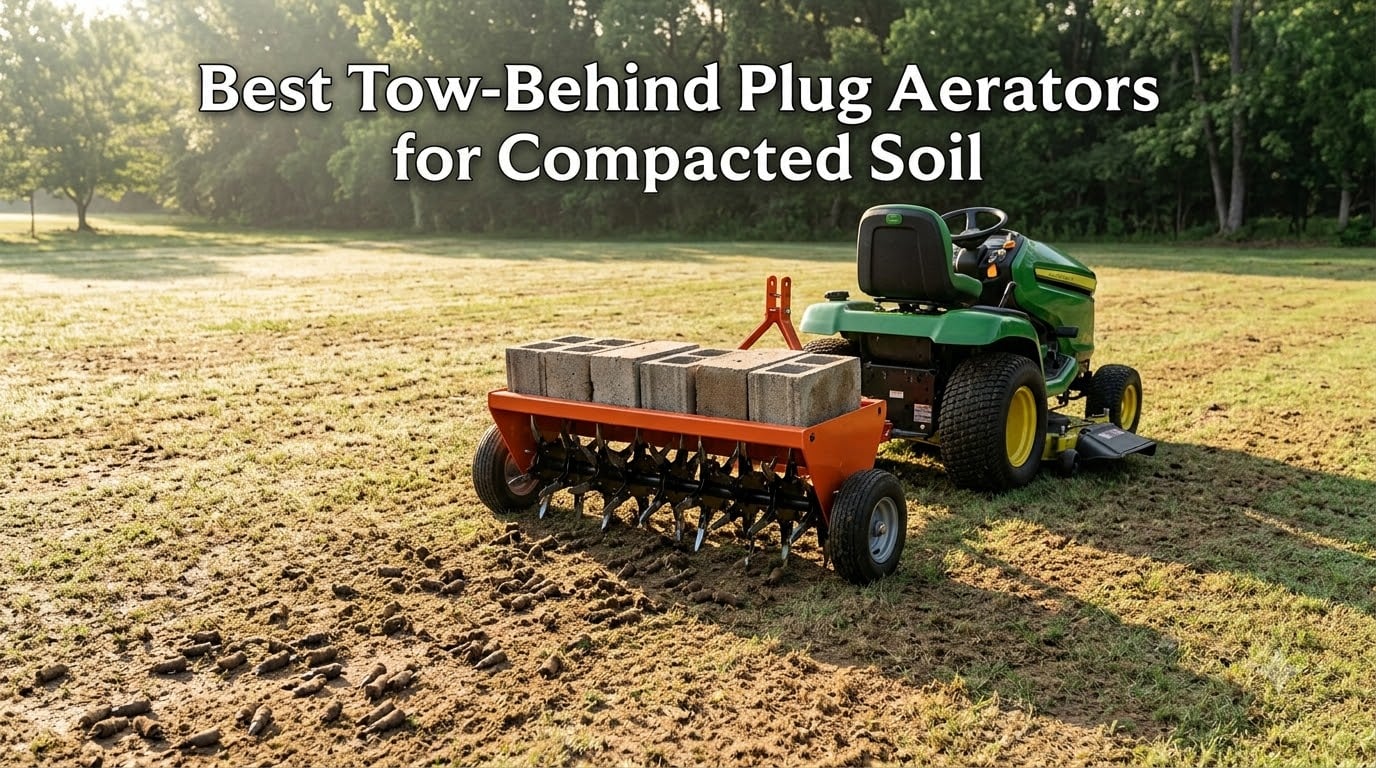 Best Tow-Behind Plug Aerators for Compacted Soil