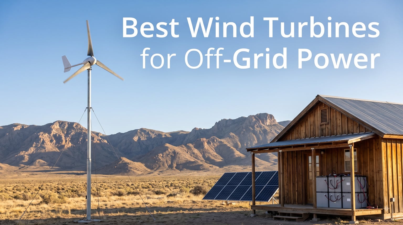 Best Wind Turbines for Off-Grid Power