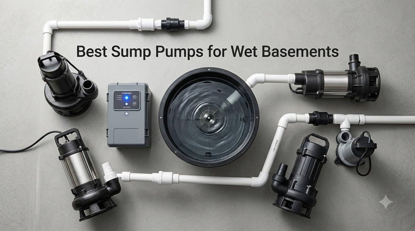 Best Sump Pumps for Wet Basements