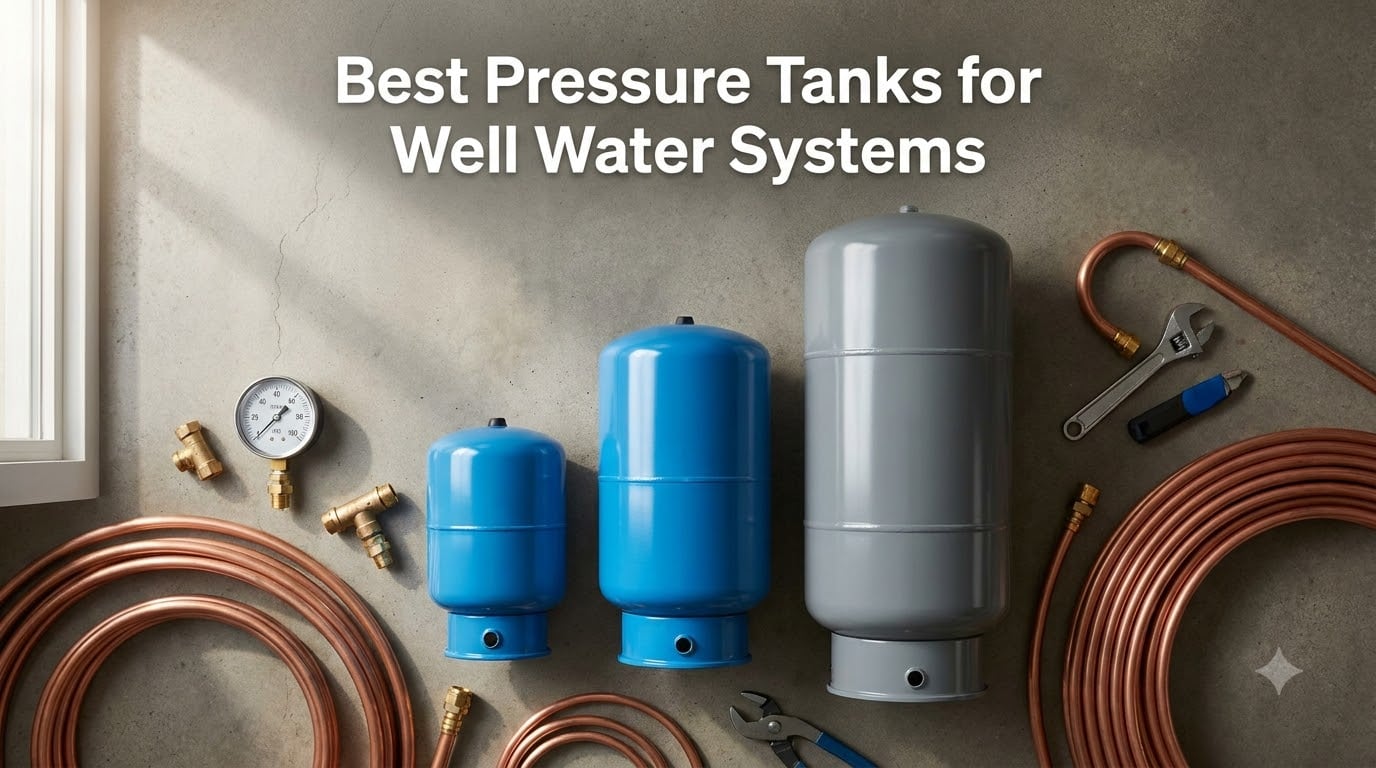 Best Pressure Tanks for Well Water Systems