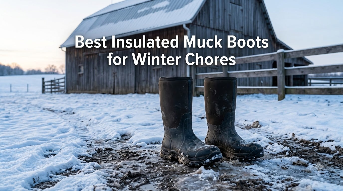Best Insulated Muck Boots for Winter Chores