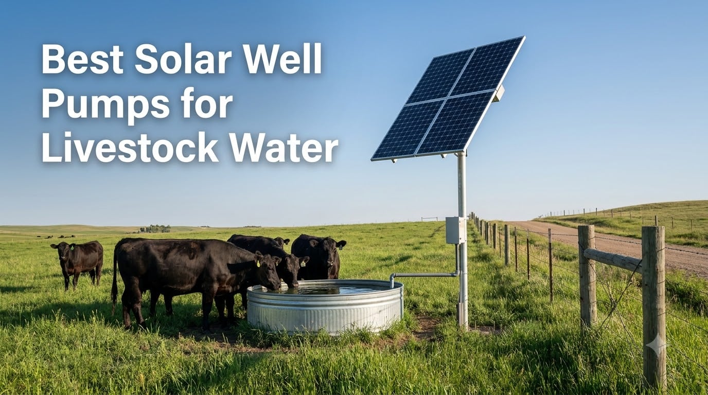 Best Solar Well Pumps for Livestock Water
