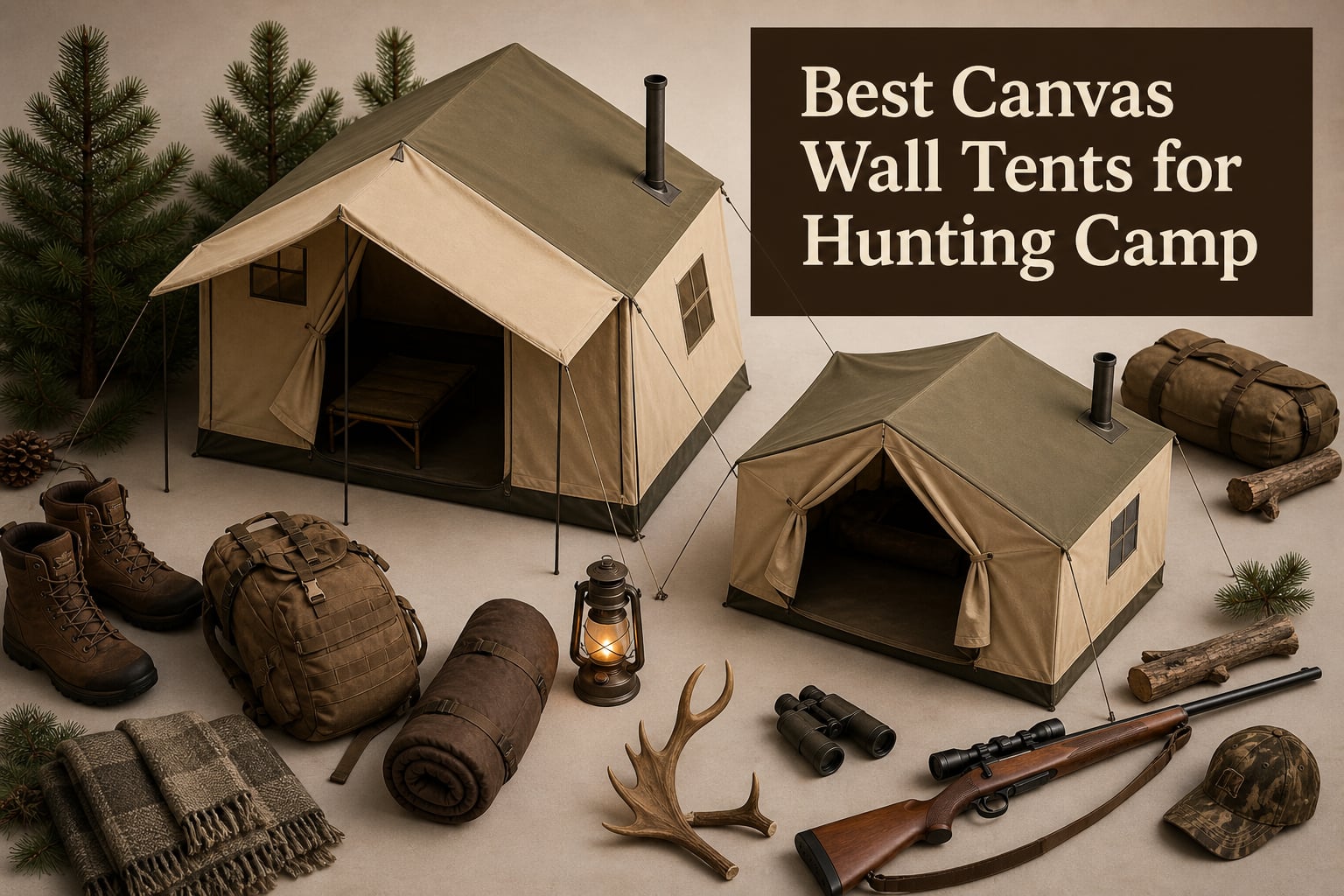 Best Canvas Wall Tents for Hunting Camp