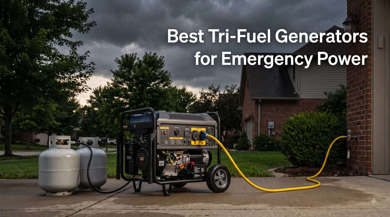 Best Tri-Fuel Generators for Emergency Power