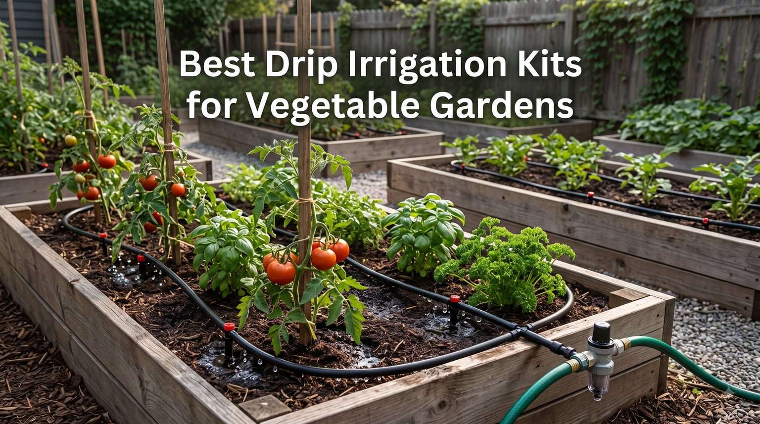 Best Drip Irrigation Kits for Vegetable Gardens