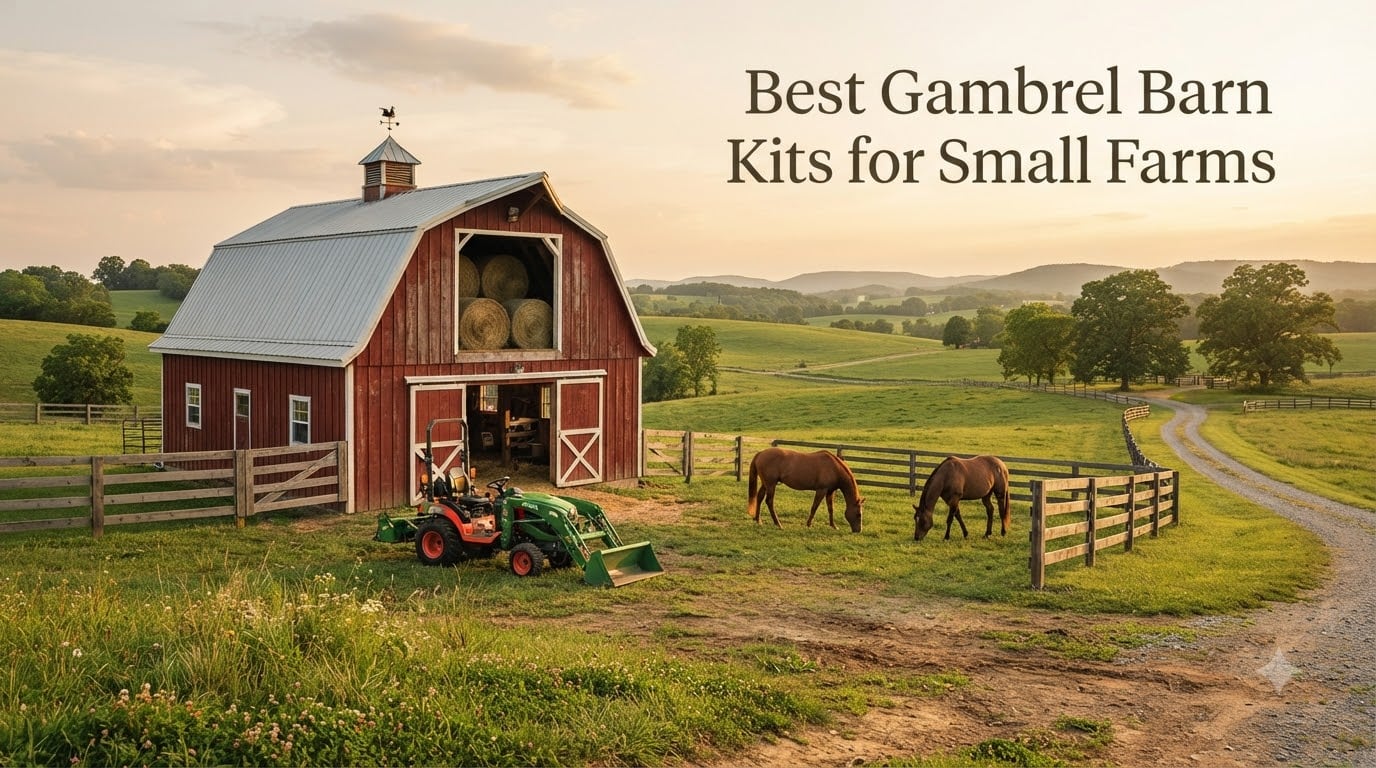 Best Gambrel Barn Kits for Small Farms