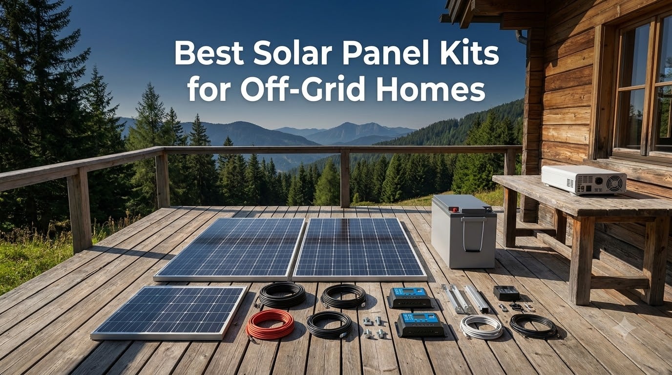 Best Solar Panel Kits for Off-Grid Homes