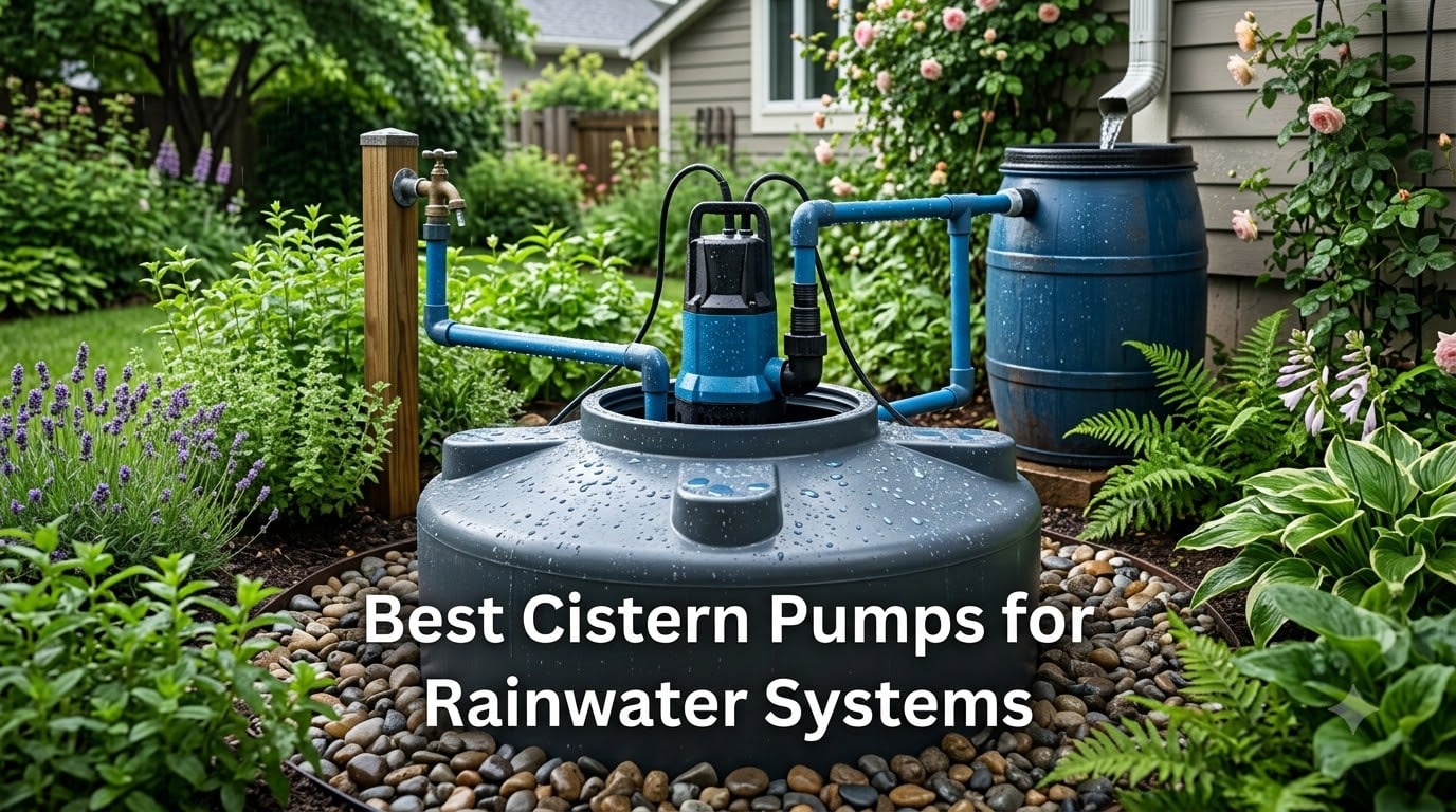 Best Cistern Pumps for Rainwater Systems