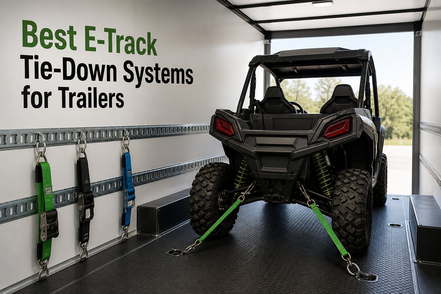 Best E-Track Tie-Down Systems for Trailers