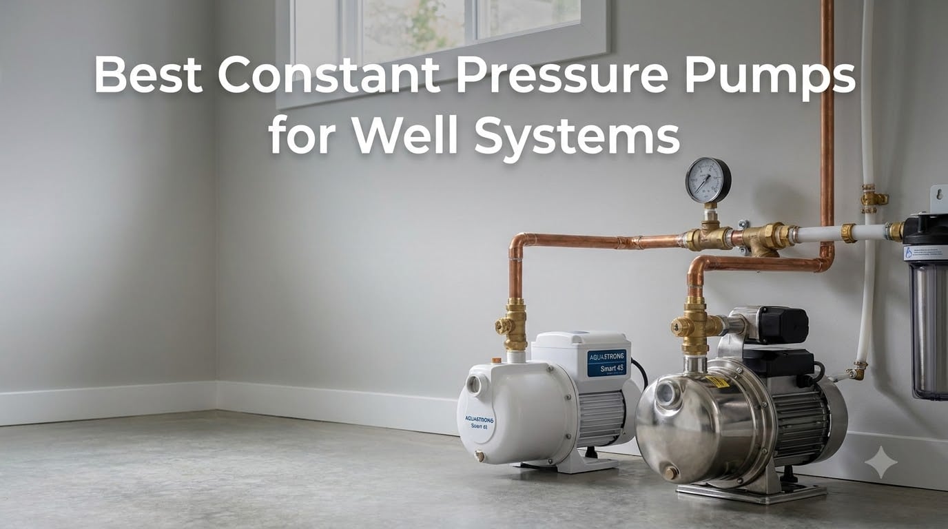 Best Constant Pressure Pumps for Well Systems