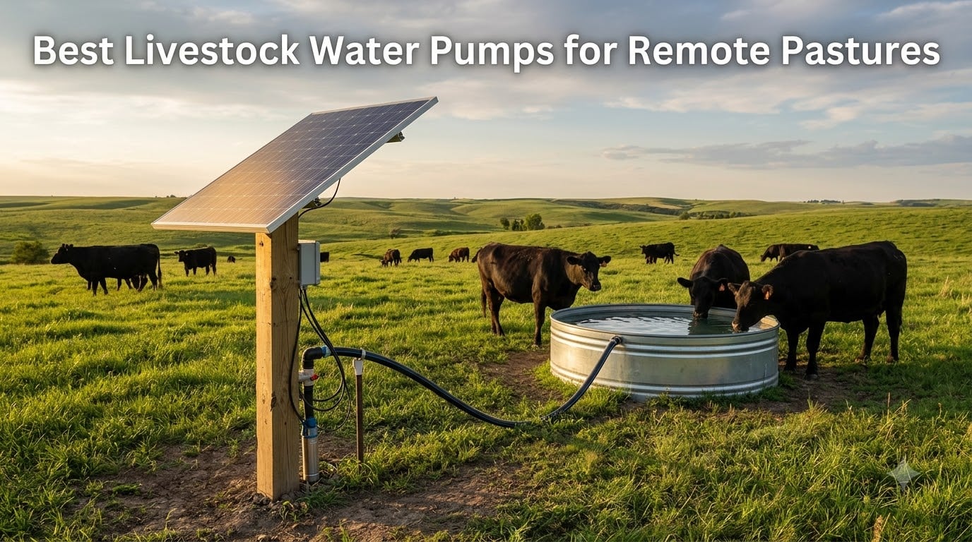 Best Livestock Water Pumps for Remote Pastures