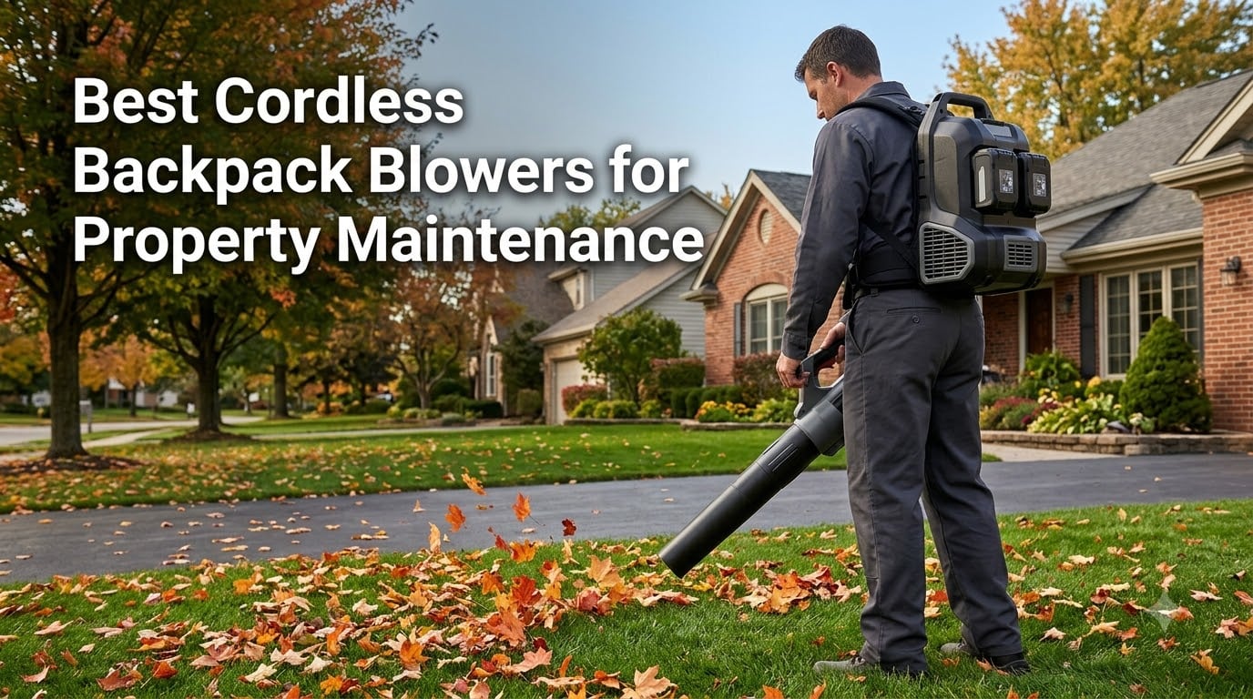Best Cordless Backpack Blowers for Property Maintenance