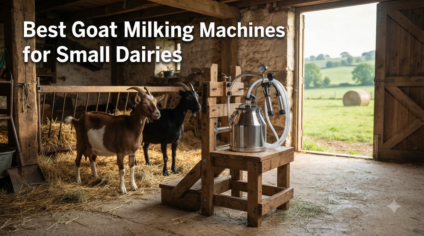 Best Goat Milking Machines for Small Dairies