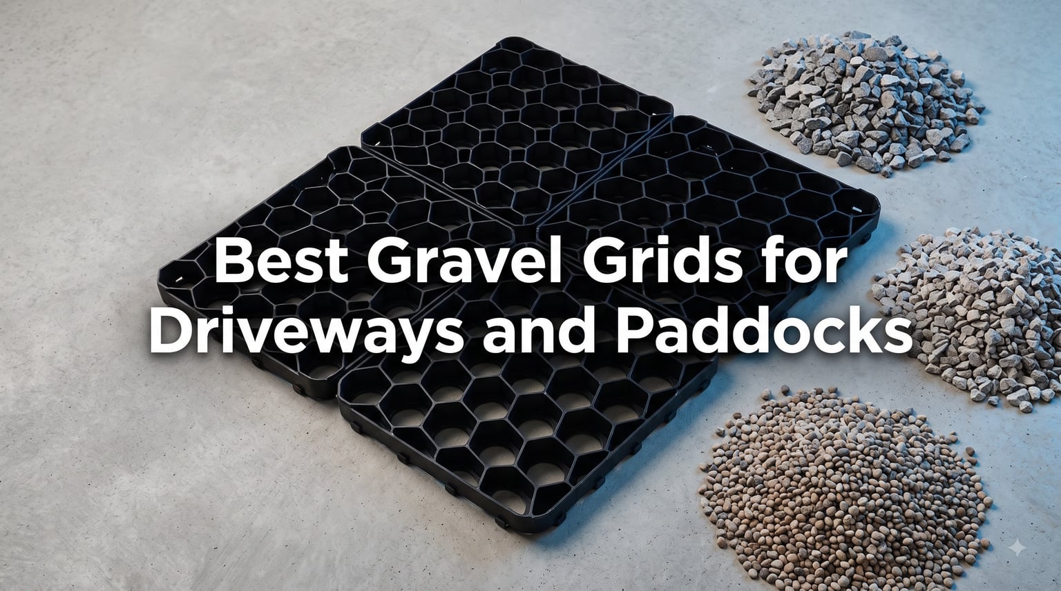 Best Gravel Grids for Driveways and Paddocks