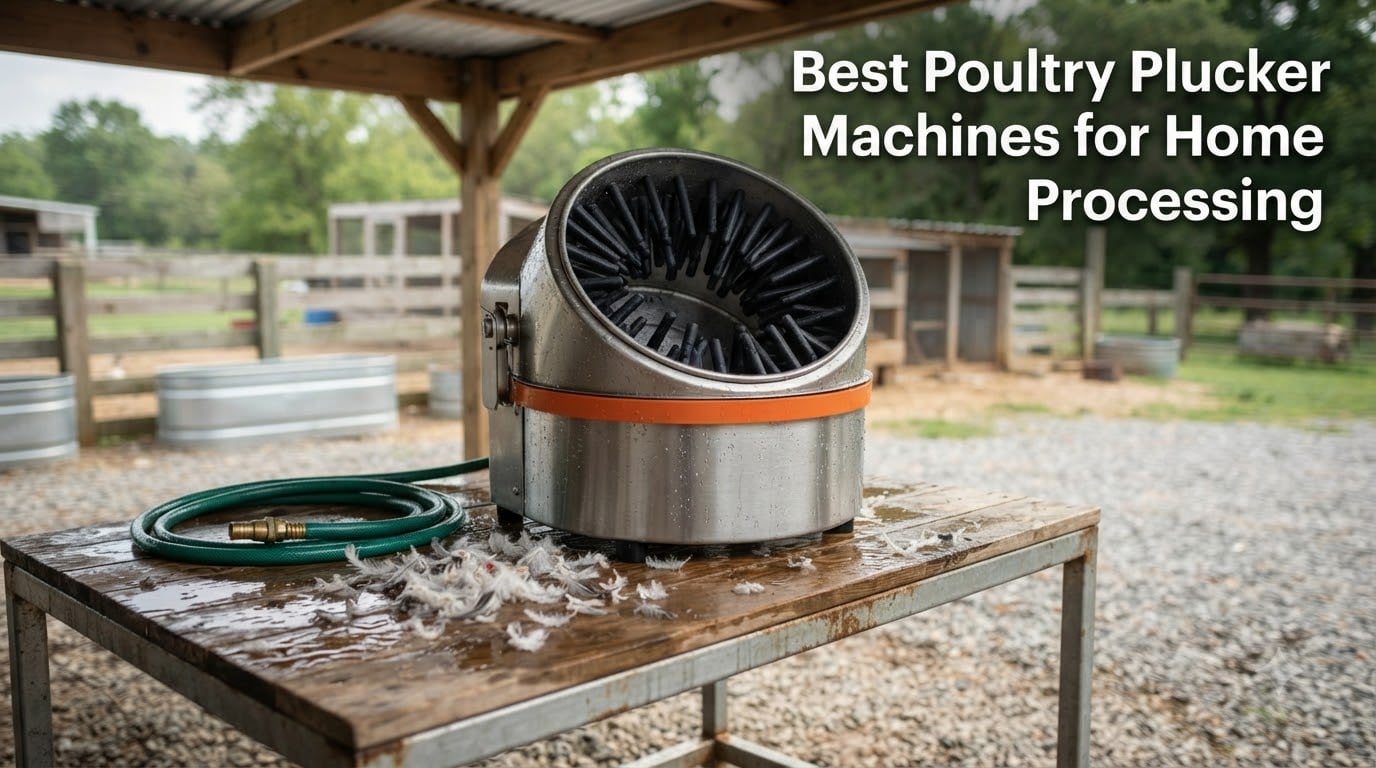 Best Poultry Plucker Machines for Home Processing
